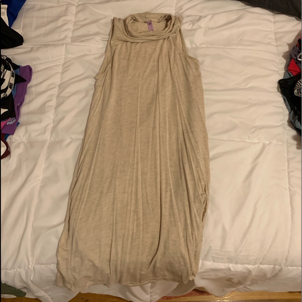 Turtle Neck Tank Top Dress